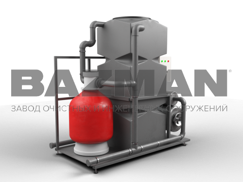 Станция очистки производственных сточных вод