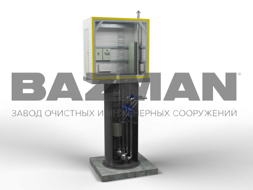 КНС с павильоном